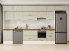Alvinka 390X240 Cm Klasik Mebran Mutfak Dolabı Mb-E80S60S50-1