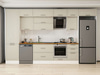 Alvinka 390X240 Cm Klasik Mebran Mutfak Dolabı Mbb-E80B60S50-2