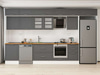 Alvinka 390X240 Cm Klasik Mebran Mutfak Dolabı Mb-E80S60S50-3
