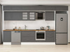 Alvinka 390X240 Cm Klasik Mebran Mutfak Dolabı Mb-E80S50S60-3
