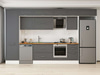 Alvinka 390X240 Cm Klasik Mebran Mutfak Dolabı Mbb-E80B60S50-2