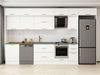 Alvinka 390X240 Cm Klasik Mebran Mutfak Dolabı Mb-E90S60S40-2