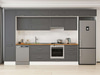 Alvinka 390X240 Cm Klasik Mebran Mutfak Dolabı Mbb-E80B50S60-1