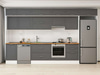 Alvinka 390X240 Cm Klasik Mebran Mutfak Dolabı Mb-E80S50S60-1