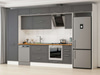 Alvinka 390X240 Cm Klasik Mebran Mutfak Dolabı Mbb-E90B60S40-2
