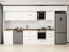 Alvinka 390X240 Cm Klasik Mebran Mutfak Dolabı Mb-E80S60S50-2