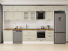 Alvinka 390X240 Cm Klasik Mebran Mutfak Dolabı Mb-E80S60S50-3