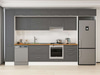 Alvinka 390X240 Cm Klasik Mebran Mutfak Dolabı Mbb-E90B40S60-1