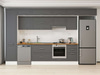 Alvinka 390X240 Cm Klasik Mebran Mutfak Dolabı Mbb-E90B50S50-1