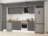 Alvinka 390X240 Cm Klasik Mebran Mutfak Dolabı Mbb-E90B40S60-2