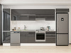 Alvinka 395X222 Cm High Gloss Mutfak Dolabı Mbb-E90B45S60-1