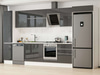Alvinka 395X222 Cm High Gloss Mutfak Dolabı Mbb-E90B45S60-2