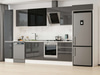 Alvinka 395X222 Cm High Gloss Mutfak Dolabı Mbb-E90B45S60-3