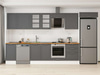 Alvinka 395X222 Cm Klasik Mebran Mutfak Dolabı Mb-E90S45S60-3