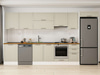 Alvinka 395X222 Cm Klasik Mebran Mutfak Dolabı Mb-E90S60S45-1