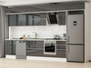 Alvinka 395X240 Cm High Gloss Mutfak Dolabı Mb-E90S60S45-2
