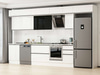 Alvinka 395X240 Cm High Gloss Mutfak Dolabı Mb-E90S60S45-3