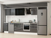 Alvinka 395X240 Cm High Gloss Mutfak Dolabı Mb-E90S45S60-3