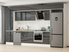 Alvinka 395X240 Cm High Gloss Mutfak Dolabı Mbb-E90B60S45-2