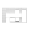 Alvinka 395X240 Cm High Gloss Mutfak Dolabı Mbb-E90B60S45-3