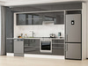 Alvinka 395X240 Cm High Gloss Mutfak Dolabı Mbb-E90B45S60-1