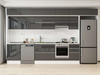 Alvinka 395X240 Cm High Gloss Mutfak Dolabı Mb-E90S60S45-1