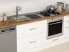 Alvinka 395X240 Cm Klasik Mebran Mutfak Dolabı Mb-E90S60S45-3