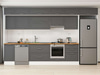 Alvinka 395X240 Cm Klasik Mebran Mutfak Dolabı Mb-E90S45S60-1