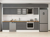 Alvinka 395X240 Cm Klasik Mebran Mutfak Dolabı Mb-E90S60S45-3
