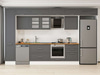 Alvinka 395X240 Cm Klasik Mebran Mutfak Dolabı Mbb-E90B45S60-3