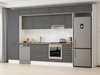 Alvinka 395X240 Cm Klasik Mebran Mutfak Dolabı Mbb-E90B60S45-1