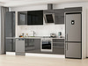 Alvinka 400X222 Cm High Gloss Mutfak Dolabı Mbb-E80B60S60-3