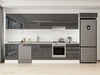 Alvinka 400X222 Cm High Gloss Mutfak Dolabı Mb-E80S60S60-1