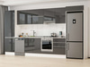 Alvinka 400X222 Cm High Gloss Mutfak Dolabı Mbb-E80B60S60-1