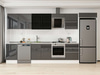 Alvinka 400X222 Cm High Gloss Mutfak Dolabı Mb-E90S50S60-3