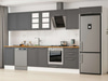 Alvinka 400X222 Cm Klasik Mebran Mutfak Dolabı Mb-E90S50S60-3