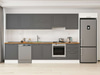 Alvinka 400X222 Cm Klasik Mebran Mutfak Dolabı Mb-E80S60S60-1