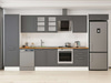 Alvinka 400X222 Cm Klasik Mebran Mutfak Dolabı Mbb-E80B60S60-3