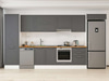 Alvinka 400X222 Cm Klasik Mebran Mutfak Dolabı Mbb-E80B60S60-1