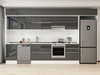 Alvinka 400X240 Cm High Gloss Mutfak Dolabı Mb-E90S50S60-1