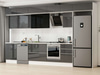 Alvinka 400X240 Cm High Gloss Mutfak Dolabı Mb-E90S60S50-3