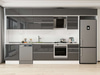 Alvinka 400X240 Cm High Gloss Mutfak Dolabı Mb-E90S60S50-2