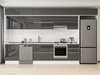 Alvinka 400X240 Cm High Gloss Mutfak Dolabı Mb-E90S60S50-1