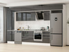 Alvinka 400X240 Cm High Gloss Mutfak Dolabı Mbb-E90B60S50-2