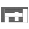 Alvinka 400X240 Cm High Gloss Mutfak Dolabı Mbb-E90B50S60-1