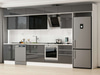 Alvinka 400X240 Cm High Gloss Mutfak Dolabı Mb-E80S60S60-3