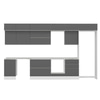 Alvinka 400X240 Cm High Gloss Mutfak Dolabı Mb-E90S50S60-2