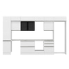 Alvinka 400X240 Cm High Gloss Mutfak Dolabı Mbb-E90B50S60-3