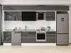 Alvinka 400X240 Cm High Gloss Mutfak Dolabı Mb-E90S50S60-3