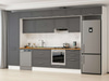 Alvinka 400X240 Cm Klasik Mebran Mutfak Dolabı Mbb-E80B60S60-2
